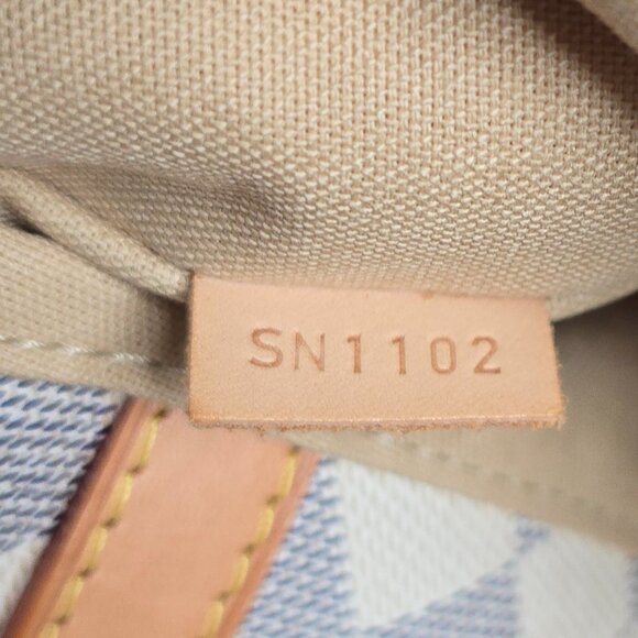 Figheri PM Louis Vuitton Damier Azur Bag - Picture 13 of 16